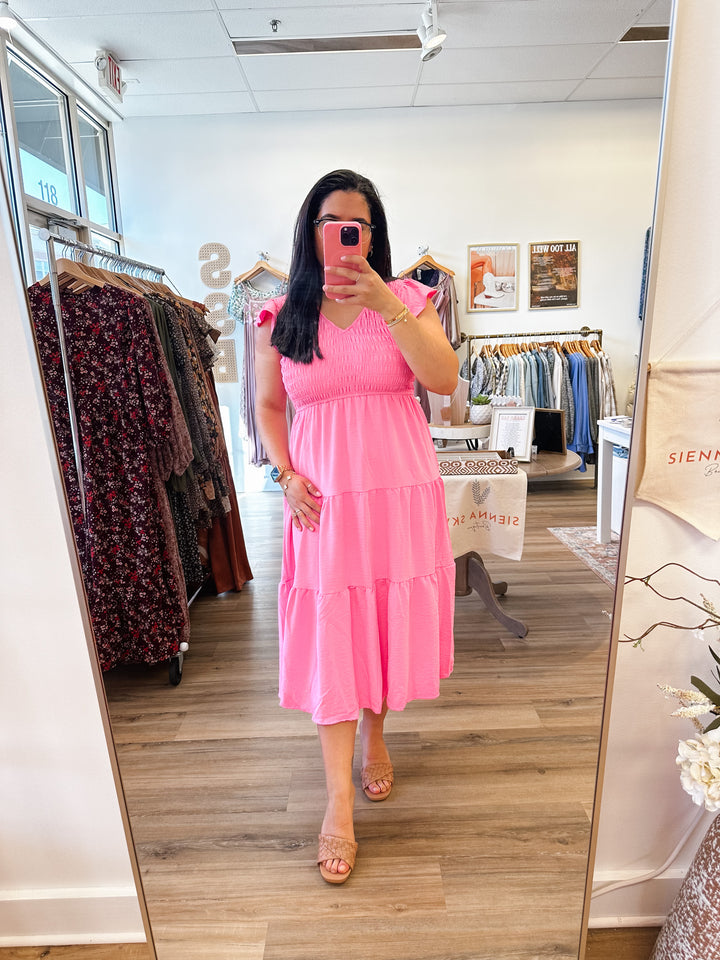 Giannina Midi Dress - Sienna Sky Boutique