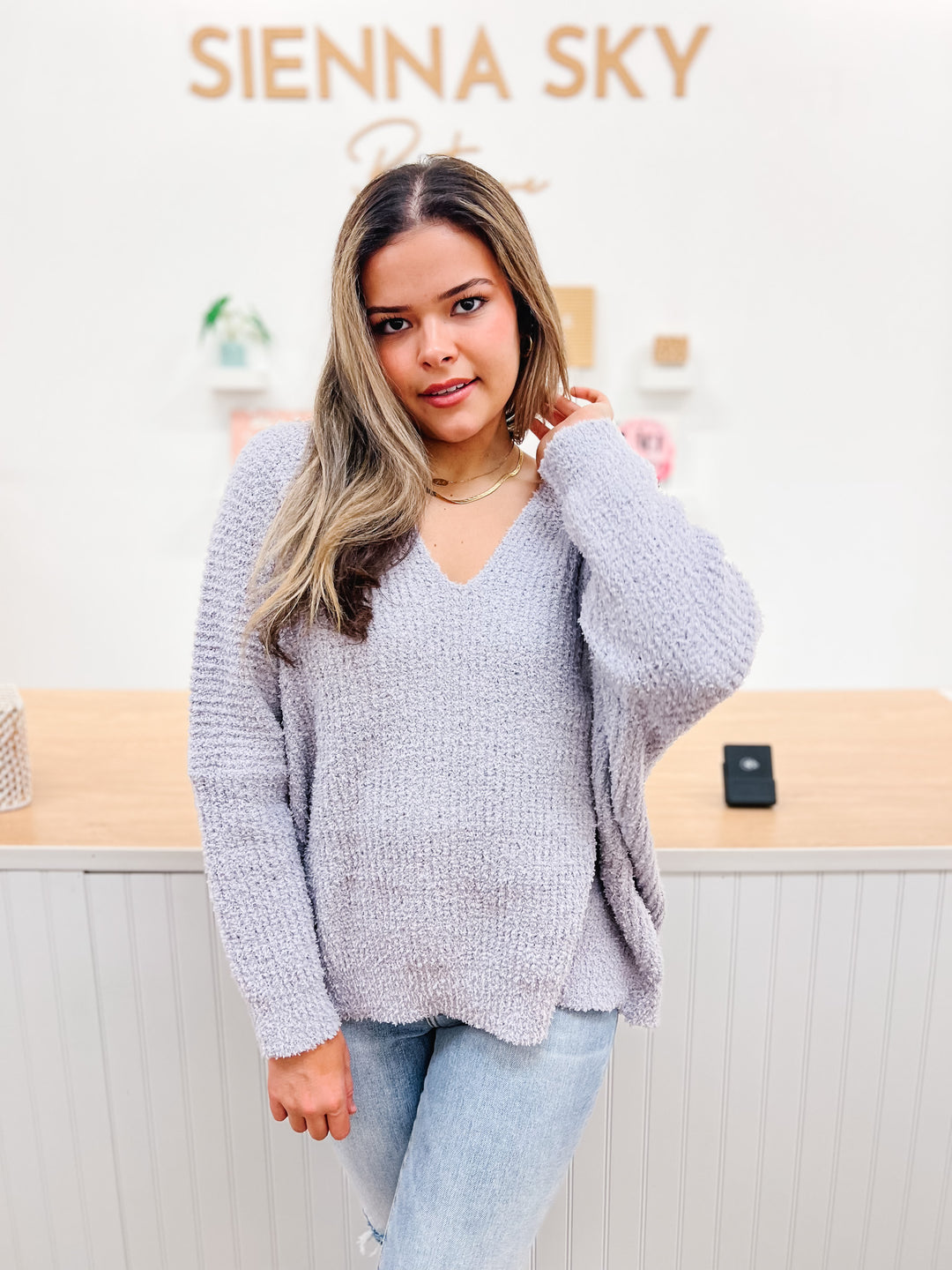 Reign Sweater - Sienna Sky Boutique