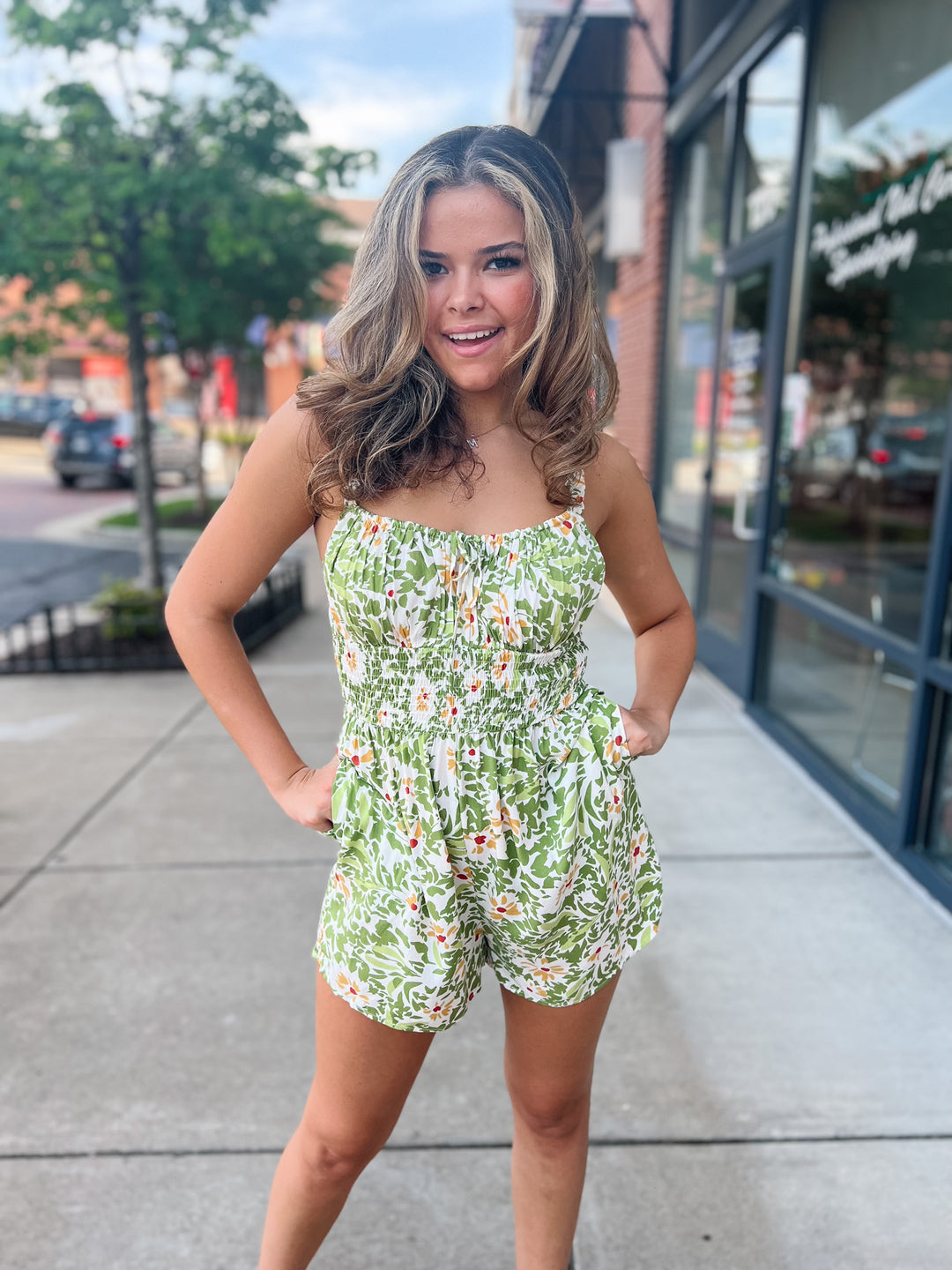 Rosemary Romper - Sienna Sky Boutique