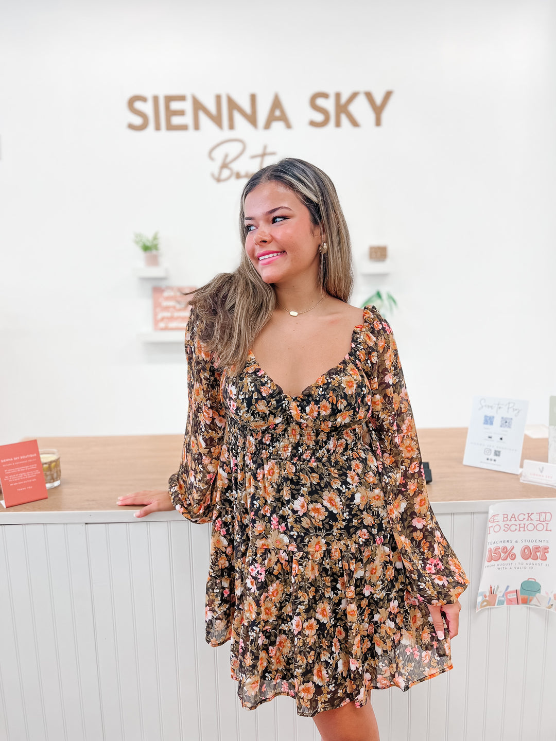 Brielle Dress - Sienna Sky Boutique