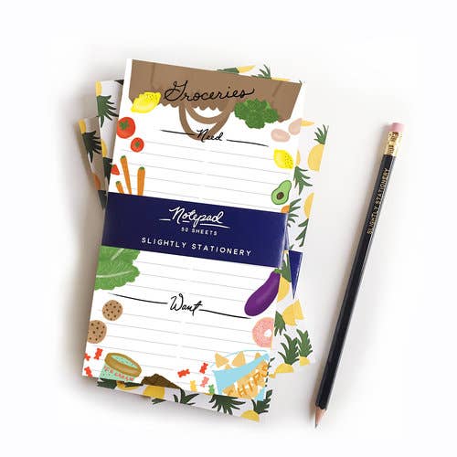 Wants & Needs Grocery Notepad - Sienna Sky Boutique