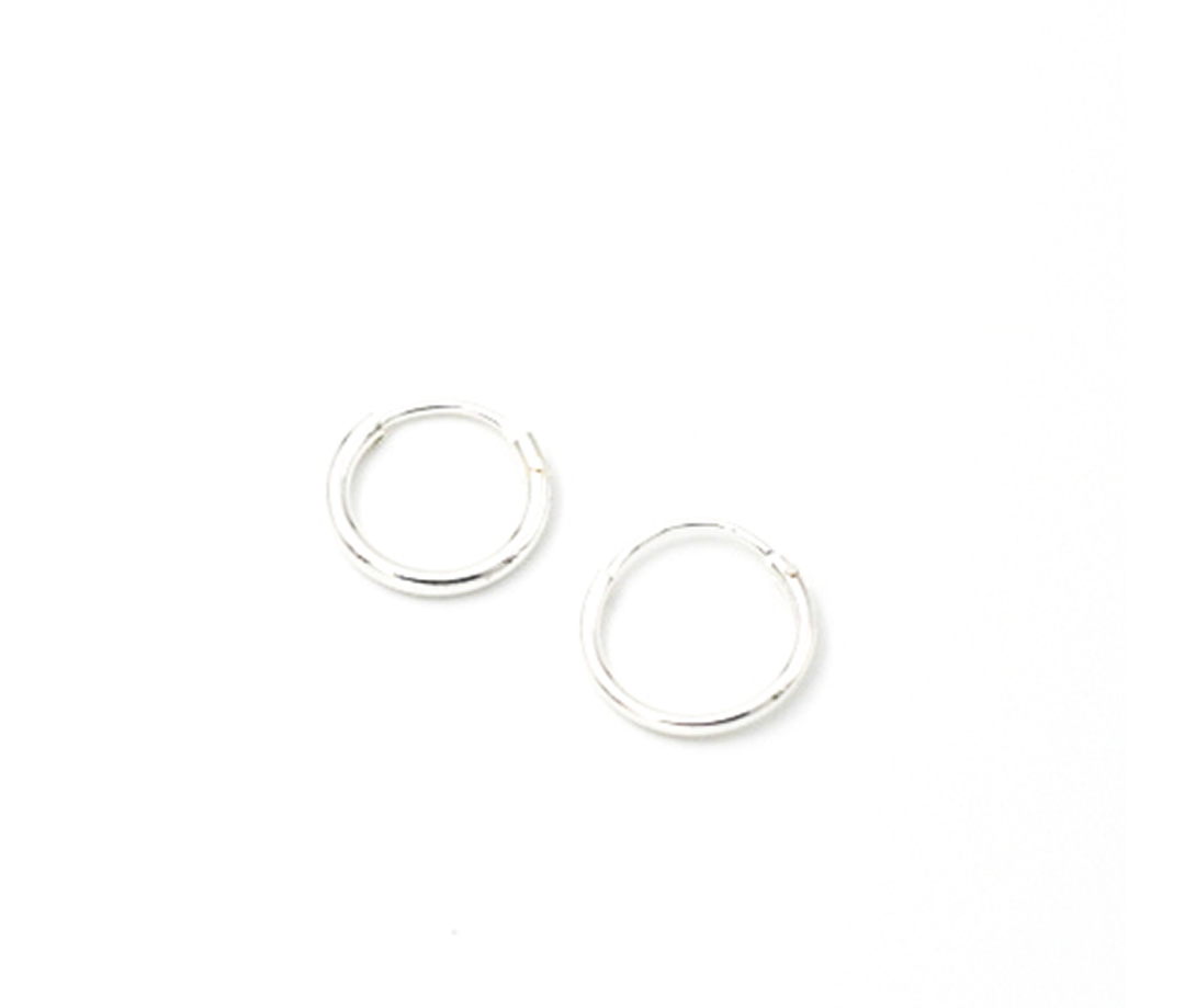 Silver Petite Hoops - Sienna Sky Boutique
