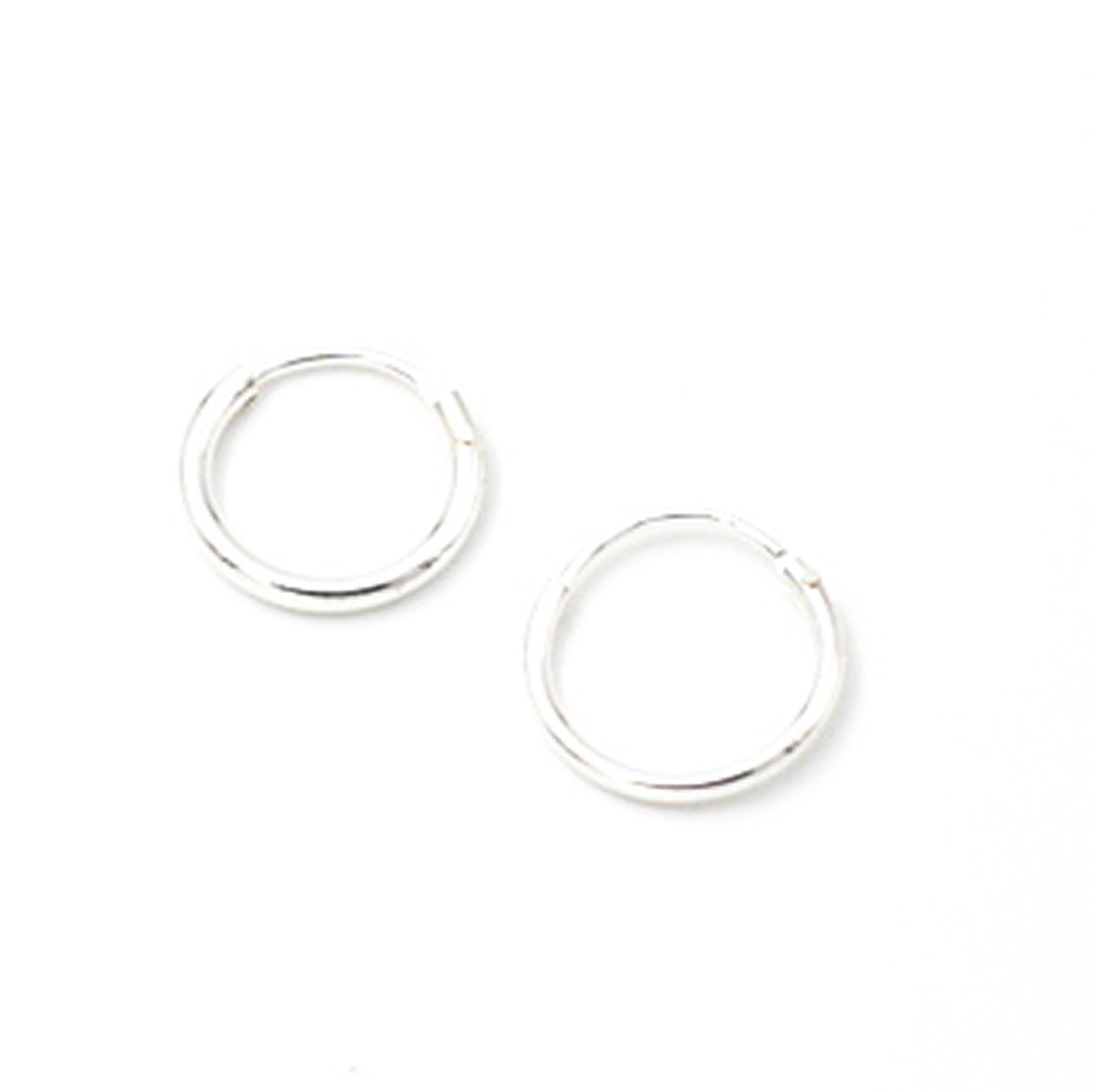 Silver Large Hoops - Sienna Sky Boutique