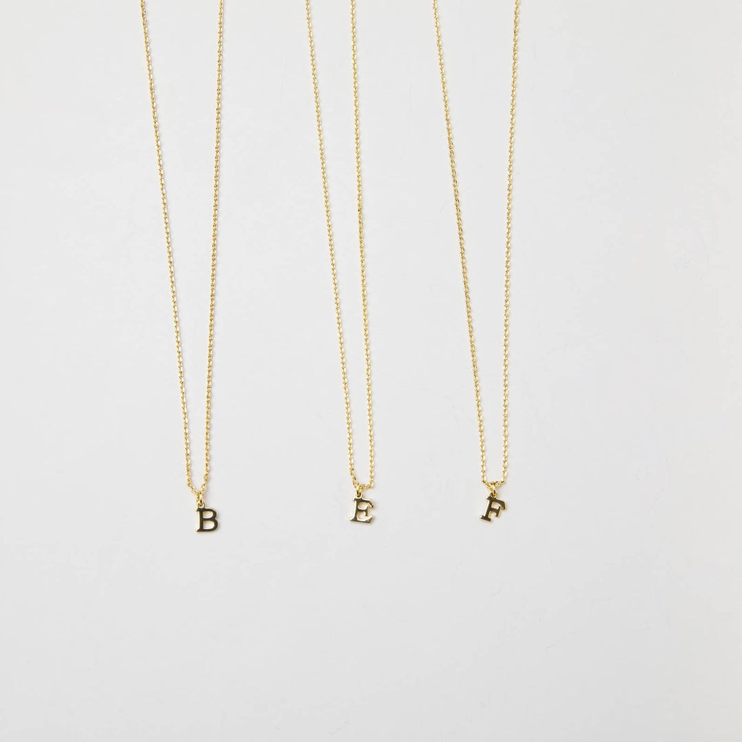 Brenda Grands Jewelry - Dainty Love Initial Necklace - Sienna Sky Boutique