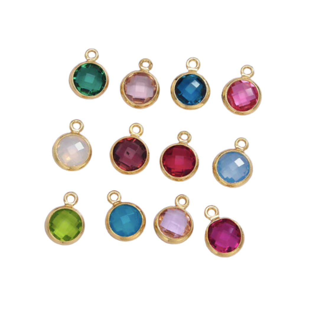 It's Especially Lucky - Charms for Charm Bar Vol. 2: Round birthstone charm set - Sienna Sky Boutique