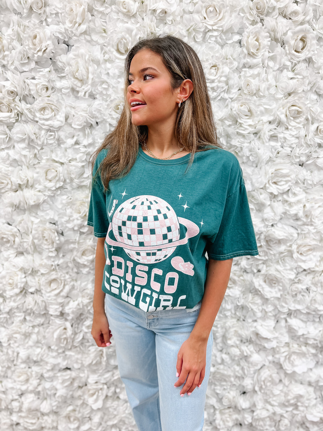 Disco Cowgirl Tee - Sienna Sky Boutique