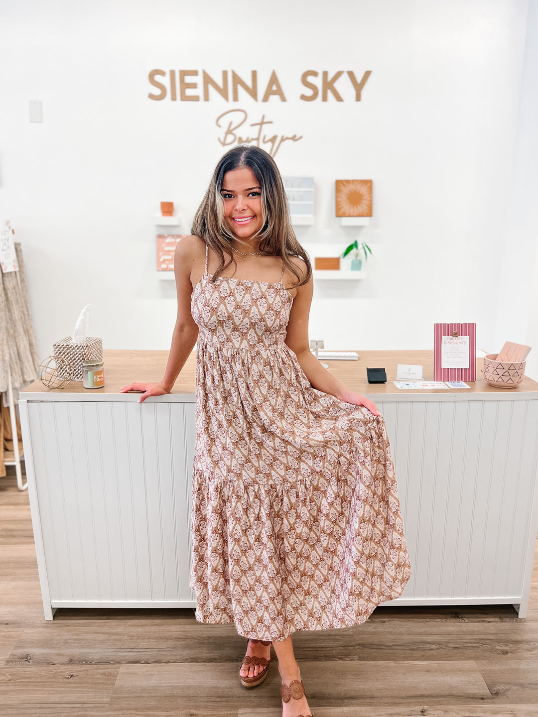 Guilia Dress - Sienna Sky Boutique