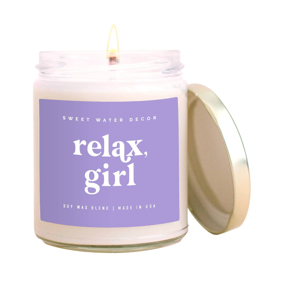 Relax, Girl Candle - Sienna Sky Boutique
